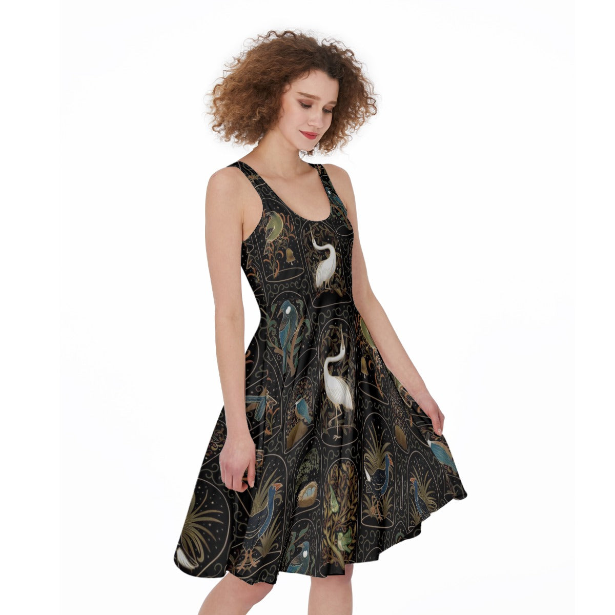 All-Over Print Women's Sleeveless Dress