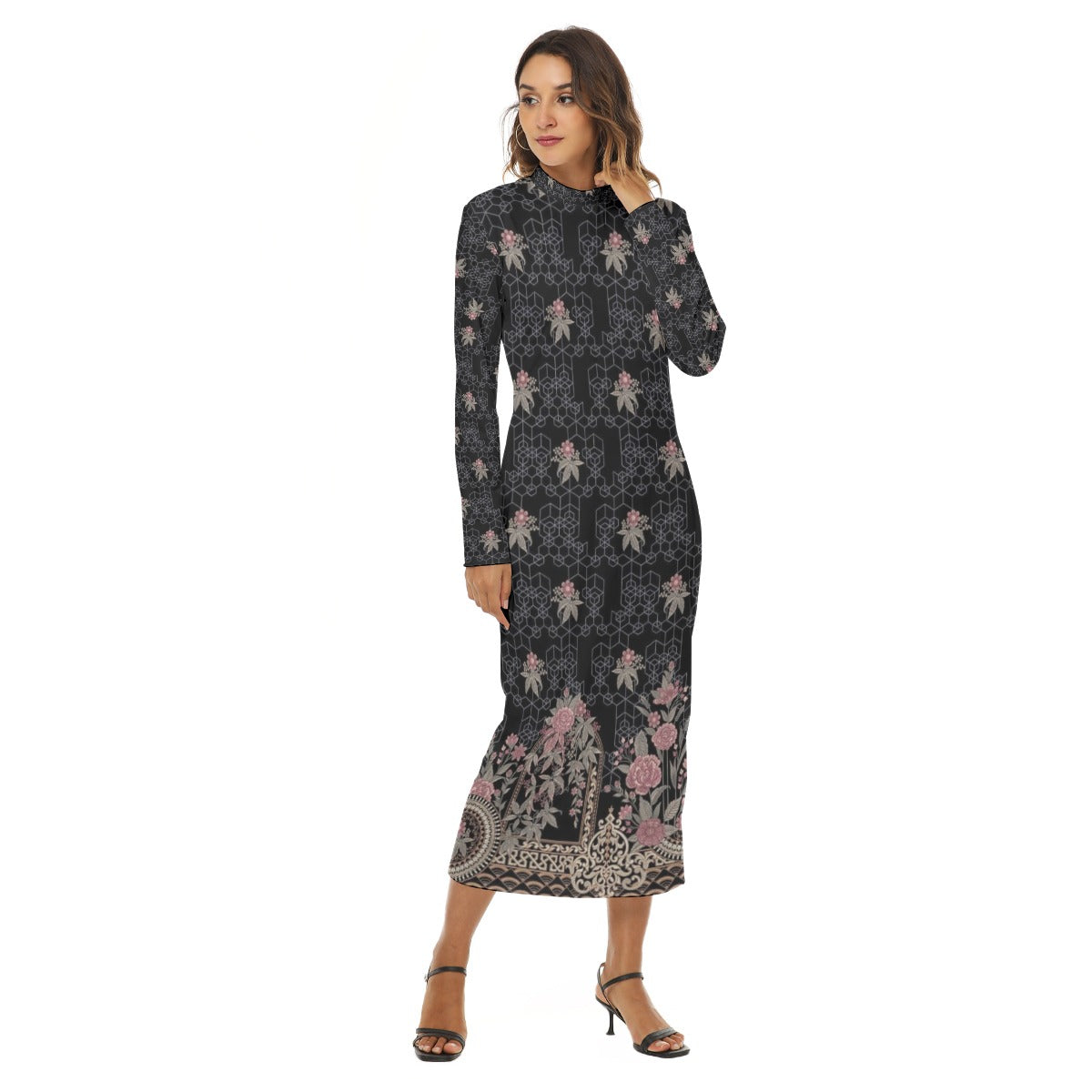 All-Over Print Women's Hip Dress