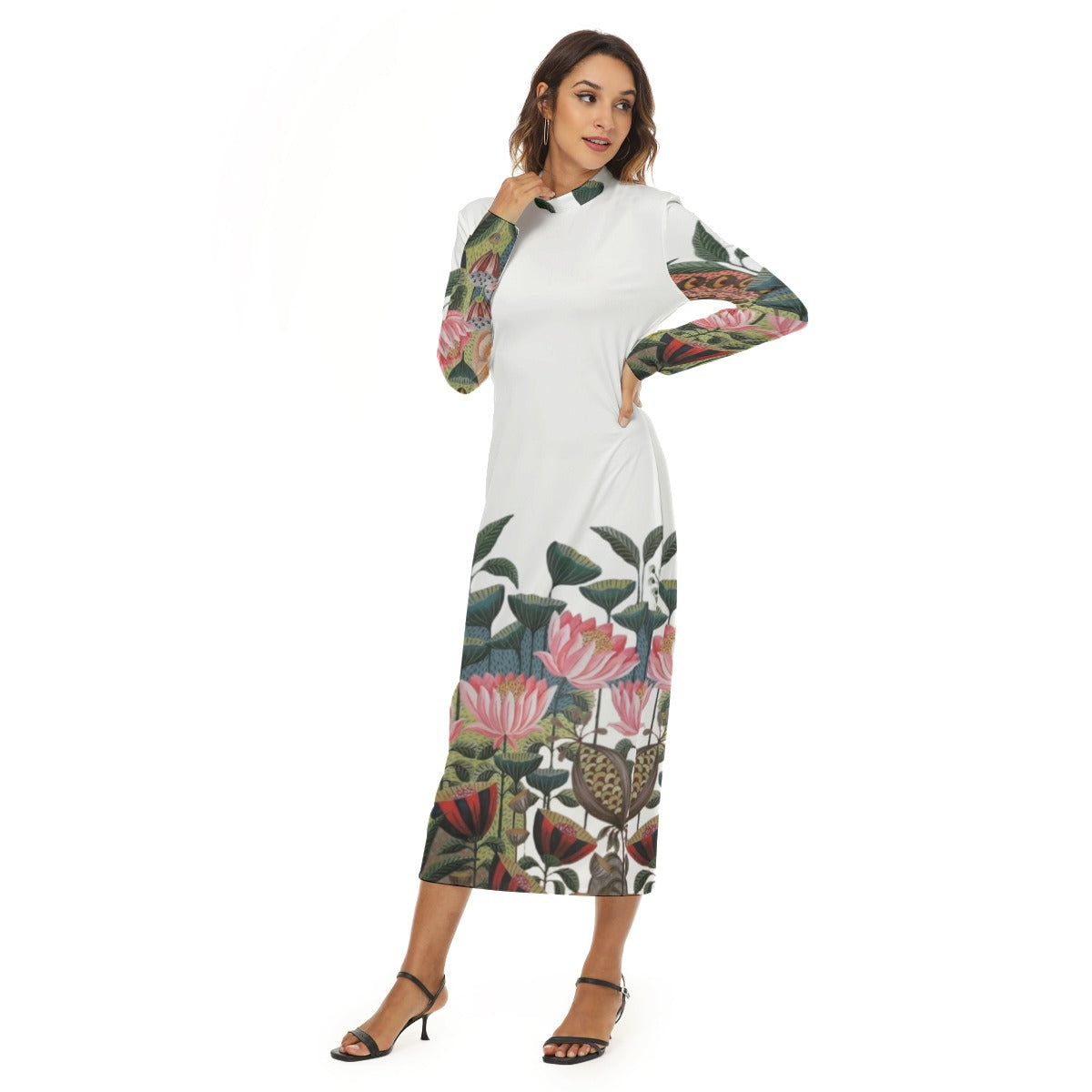 All-Over Print Women's Hip Dress