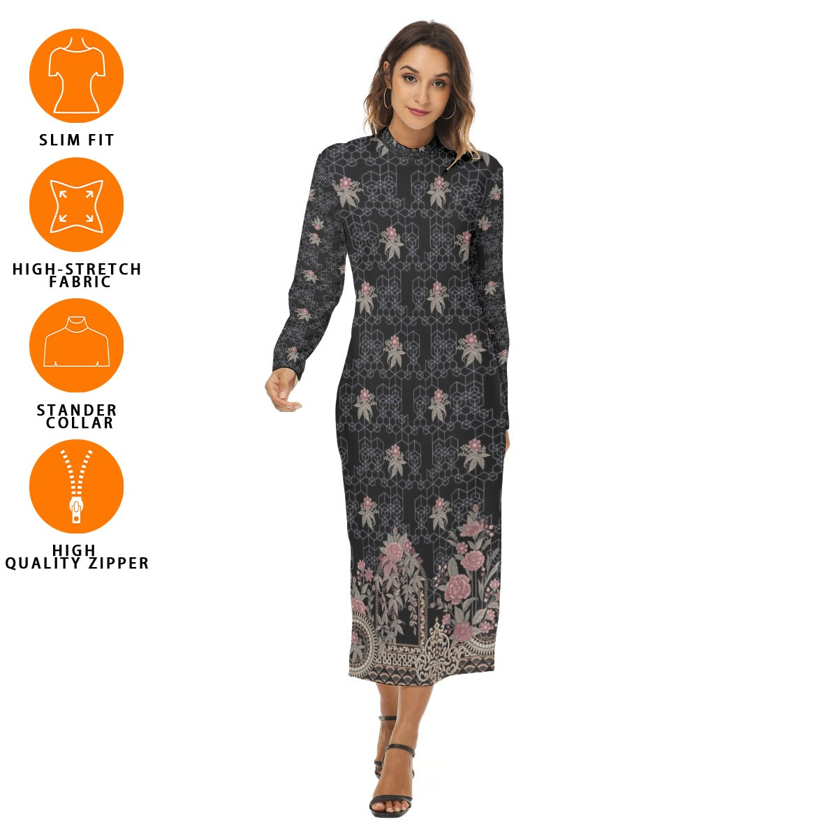 All-Over Print Women's Hip Dress